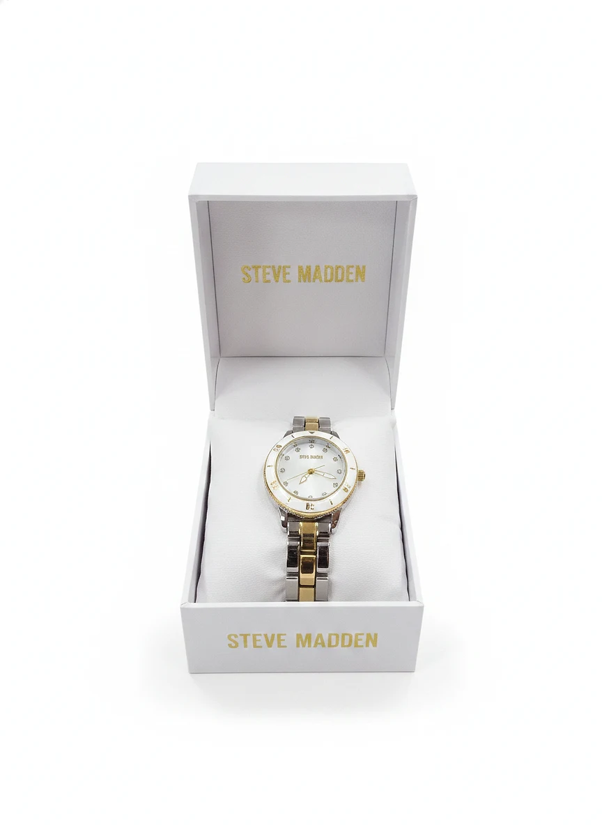 RELOJ WHITE FACE BITONE