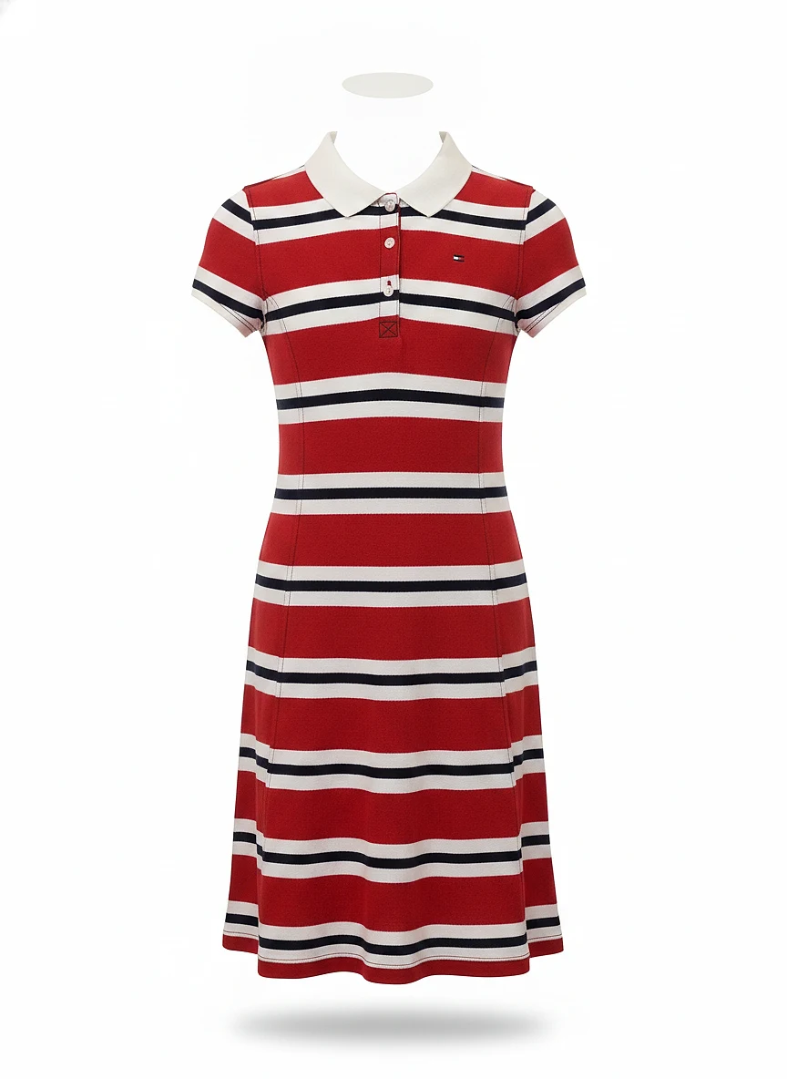 Vestido XG02445 RED STRIPES KIDS