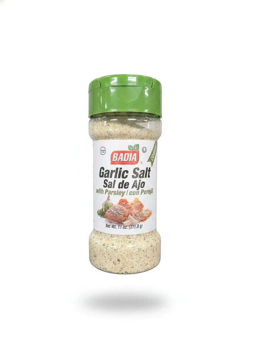 Garlic salt with parsley