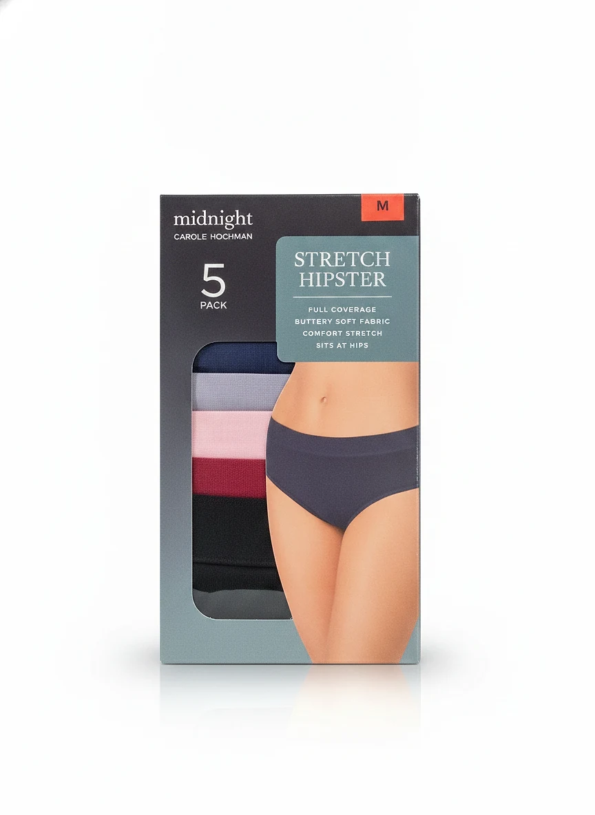 Stretch Hipster 5 pack