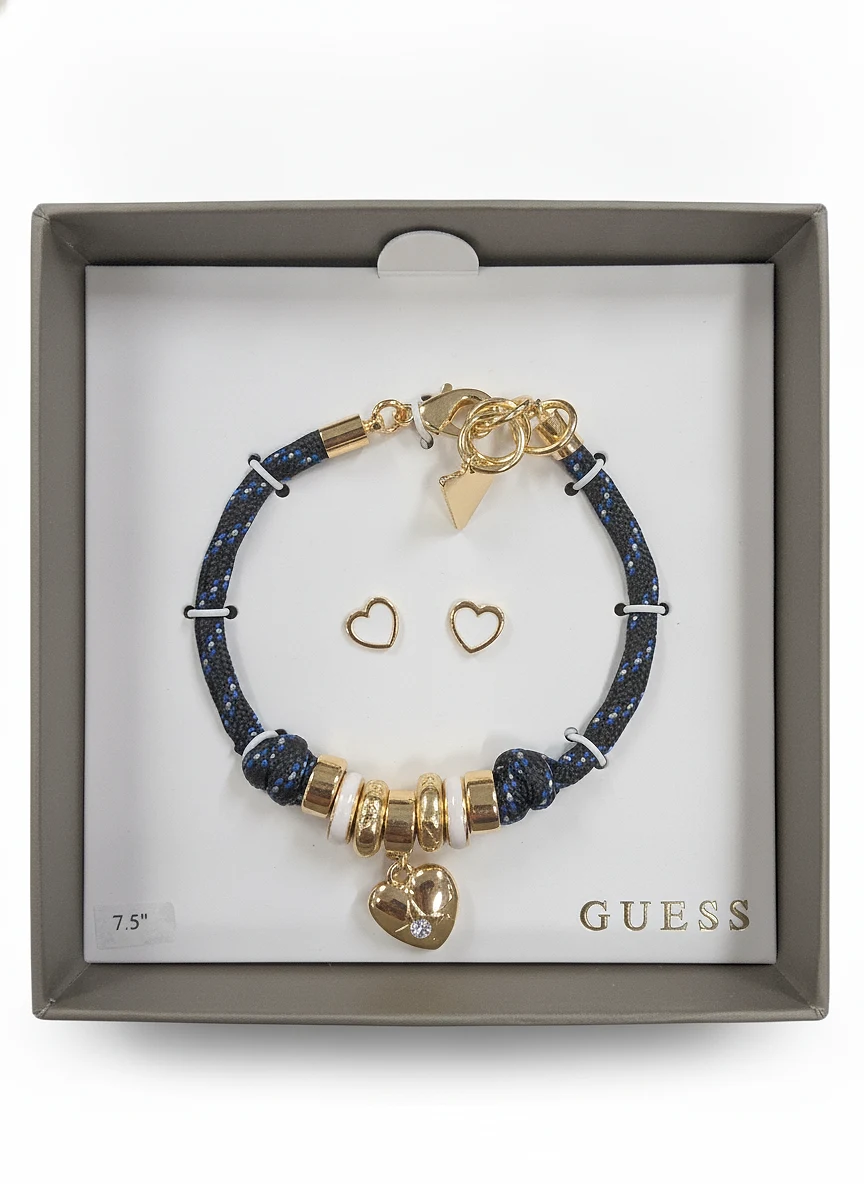 Pulsera BLACK GOLDEN HEART