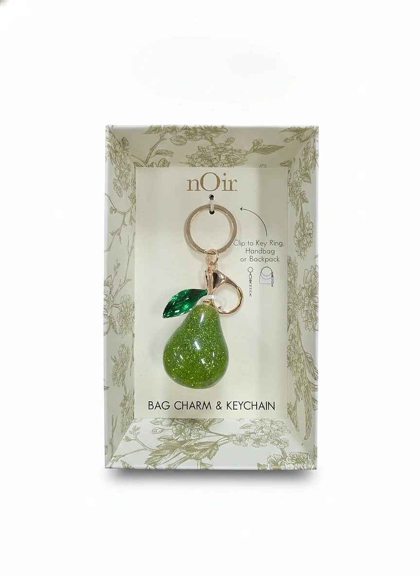 Pear keychain