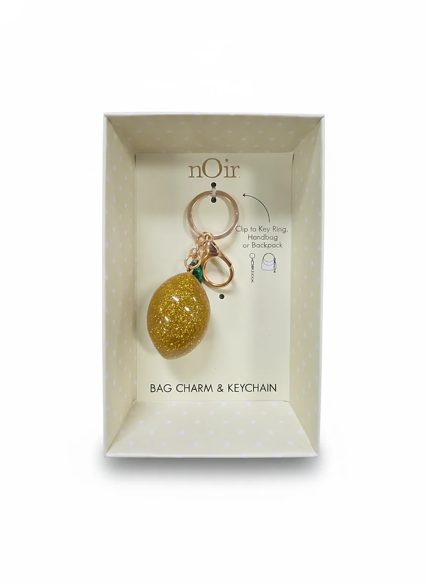 Lemon keychain