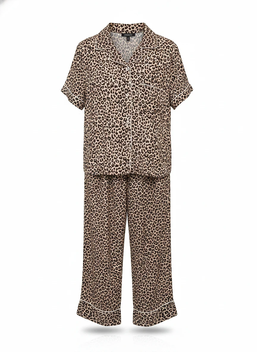 Pijama LEOPARD 2 PIECE SET