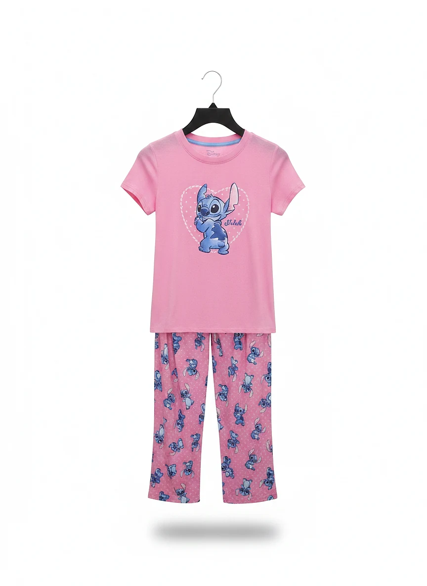 Pijama set 2 piezas stitch