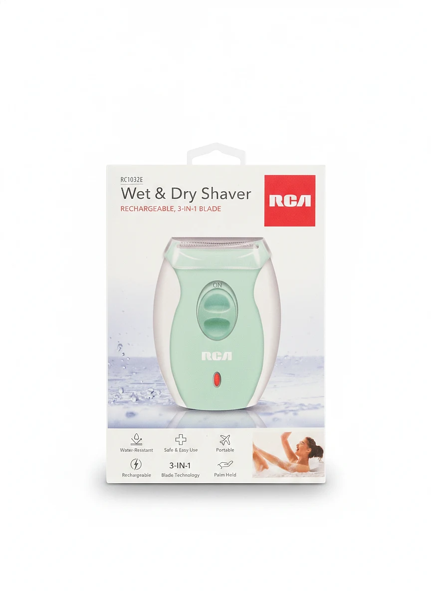 Wet & Dry Shaver Rechargeable 3 in 1 Blade