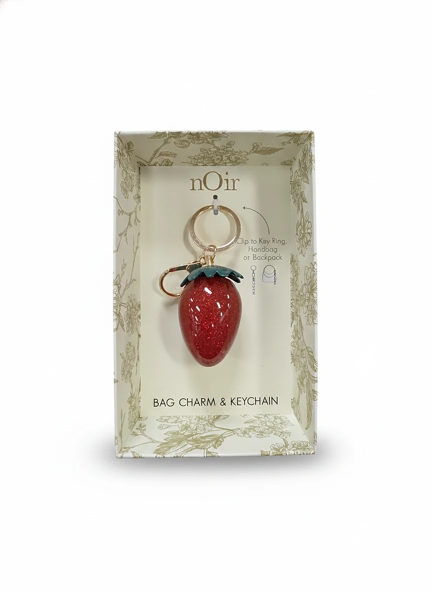 Strawberry keychain