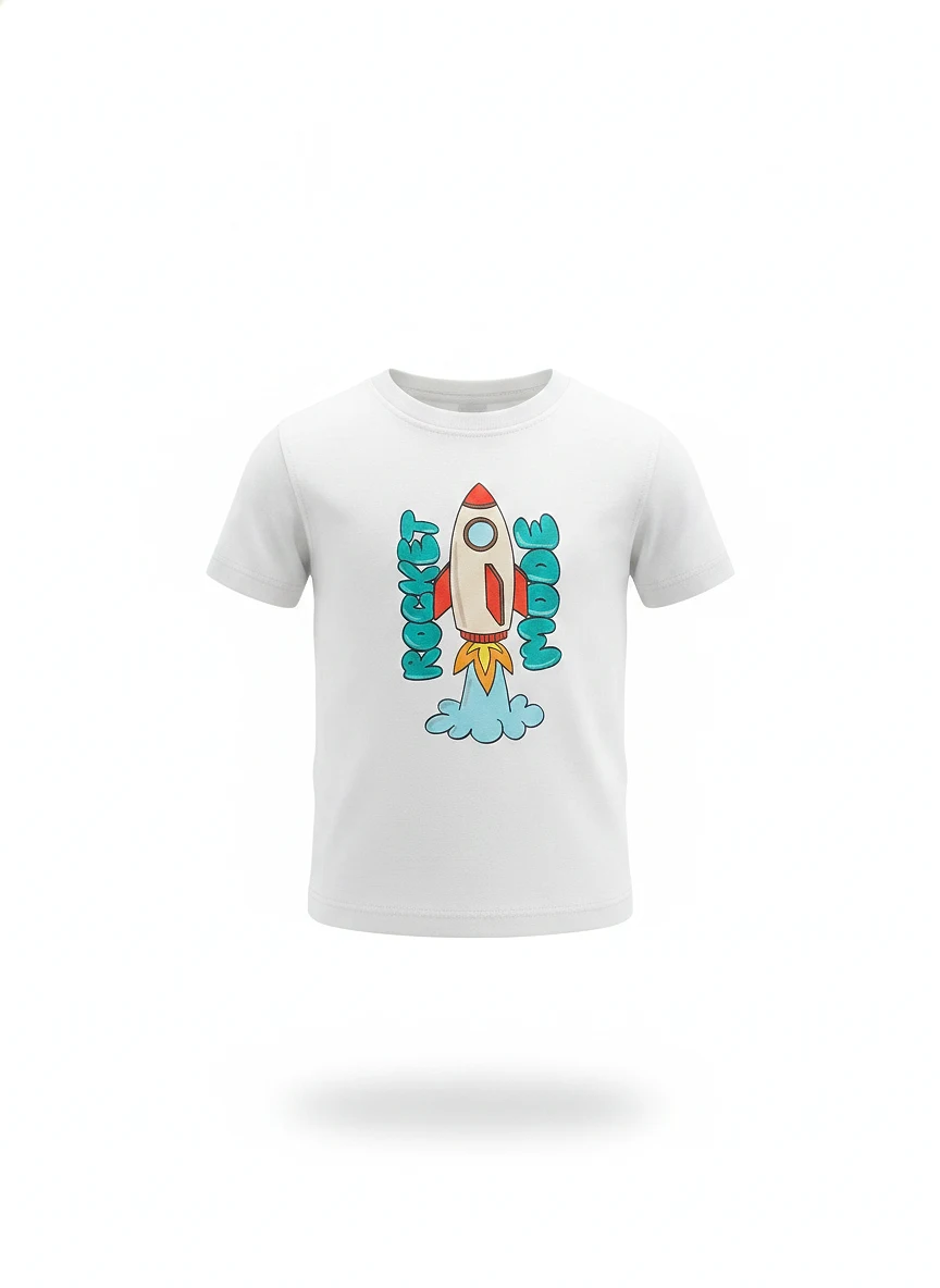 Kid's Tee Rocket Mode