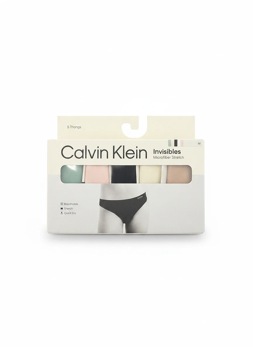 5 Hipsters Invisibles Microfiber Stretch