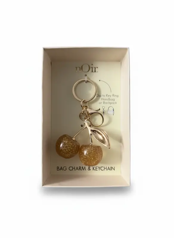 Bag charm and keychain