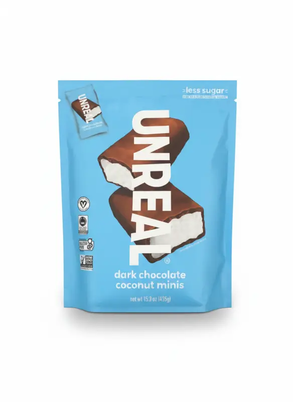 Dark chocolate coconut mini bars