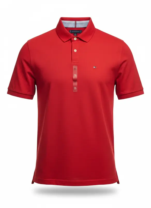 Polo roja de hombre