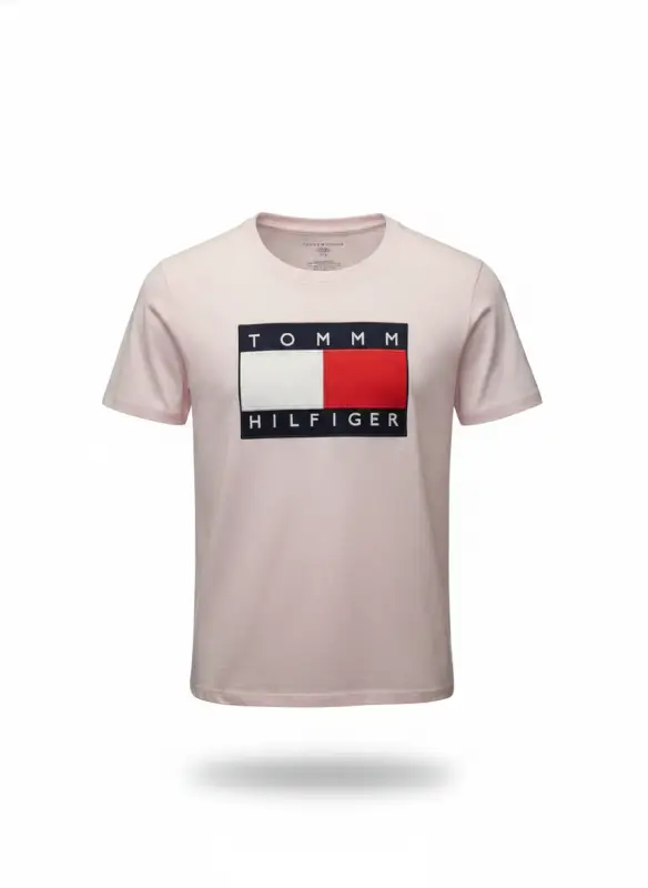 Blusa rosada logo