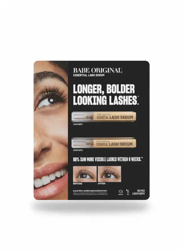 Longer, bolder looking lashes
