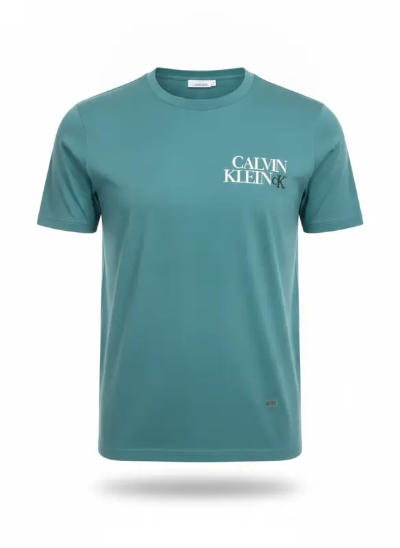 Camiseta turquoise logo CK
