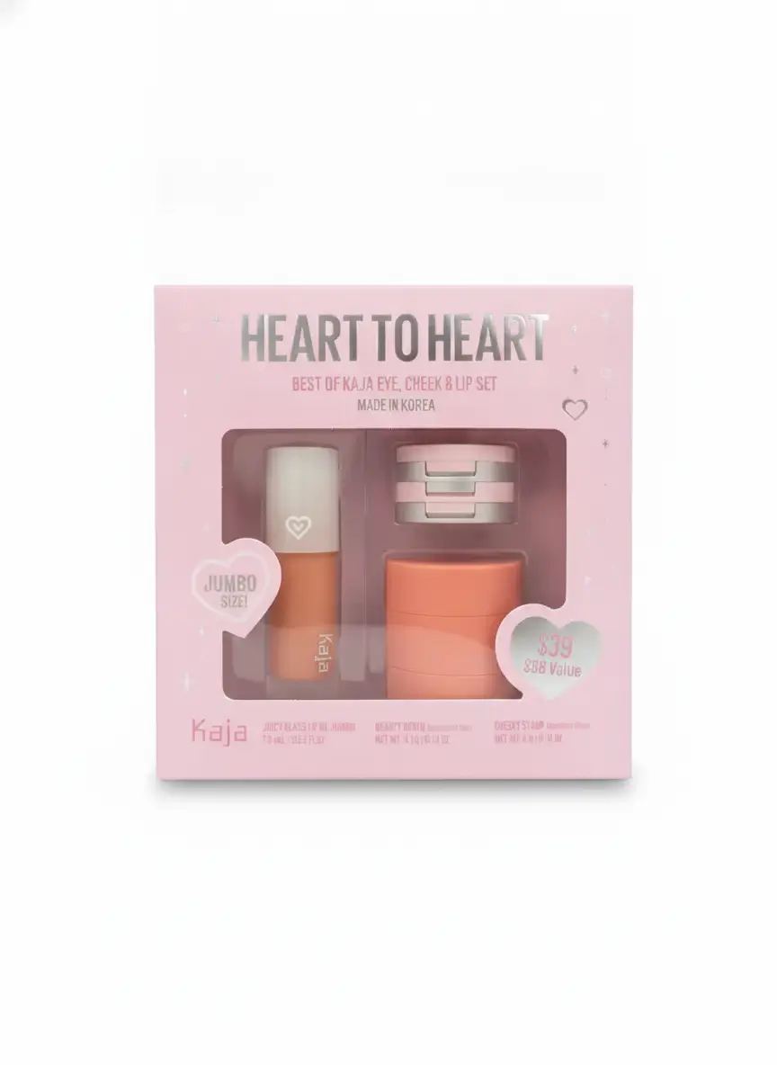 Eye, cheek & lip set
