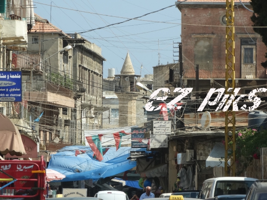 Sidon Souk area
