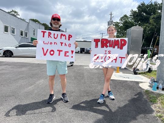 Pro-Trump Demonstrators