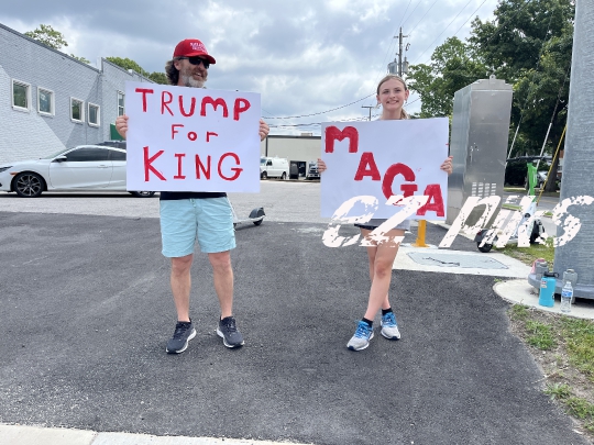 Pro-Trump Demonstrators