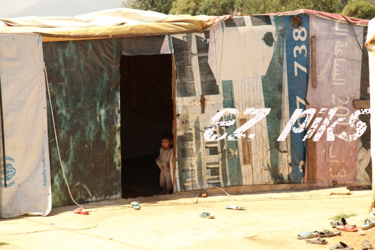 Qibb Ilyas Syrian refugee camp 