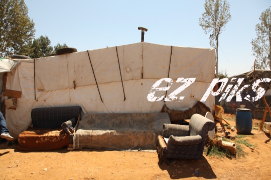 Life inside Qibb Ilyas refugee camp