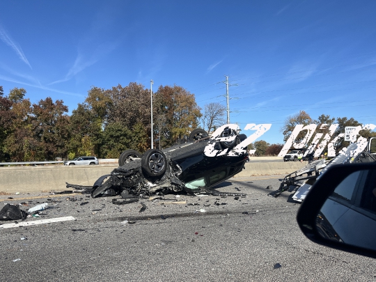 Highway Car Crash