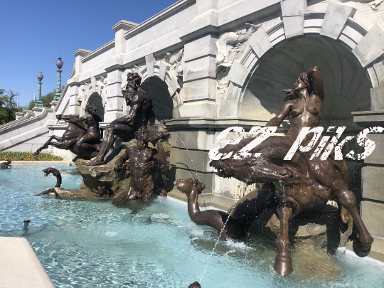 Court of Neptune Fountain Close-up