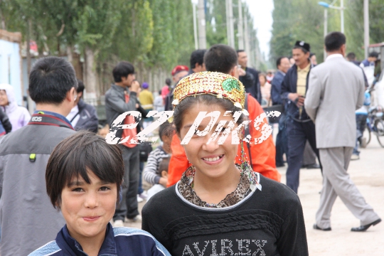 Chinese Uighurs in Xinjiang