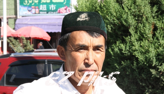 Chinese Uighur man