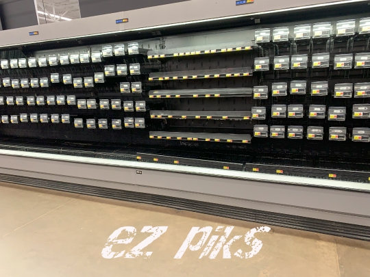 Empty Shelves