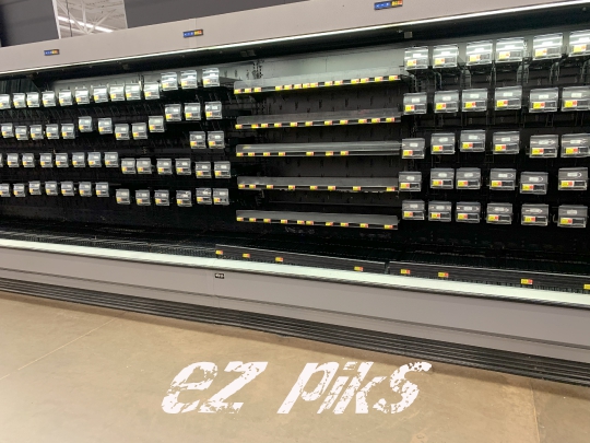 Empty Shelves
