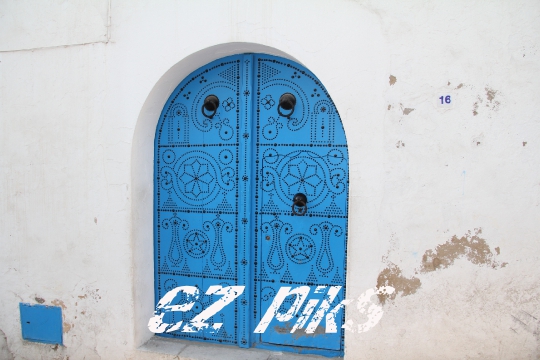 Traditional Tunisian Door 