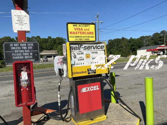 Analog fuel pump