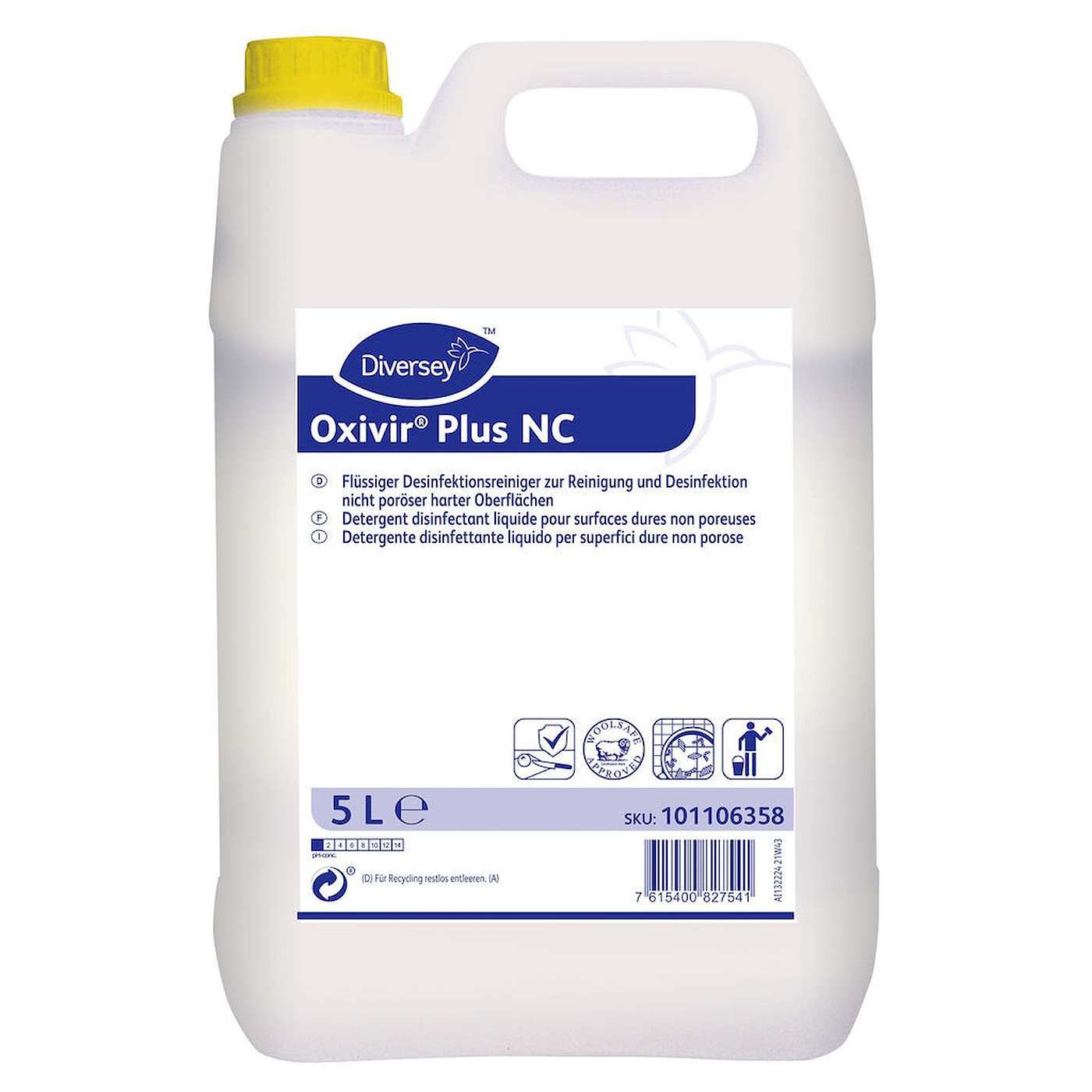 Diversey Oxivir Excel Cleaner & Disinfectant 2x5L