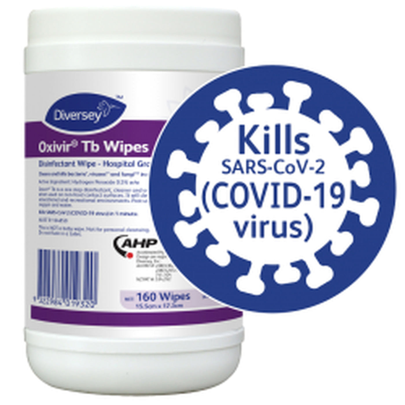 Diversey Oxivir Sporicide Wipes 80 Wipes