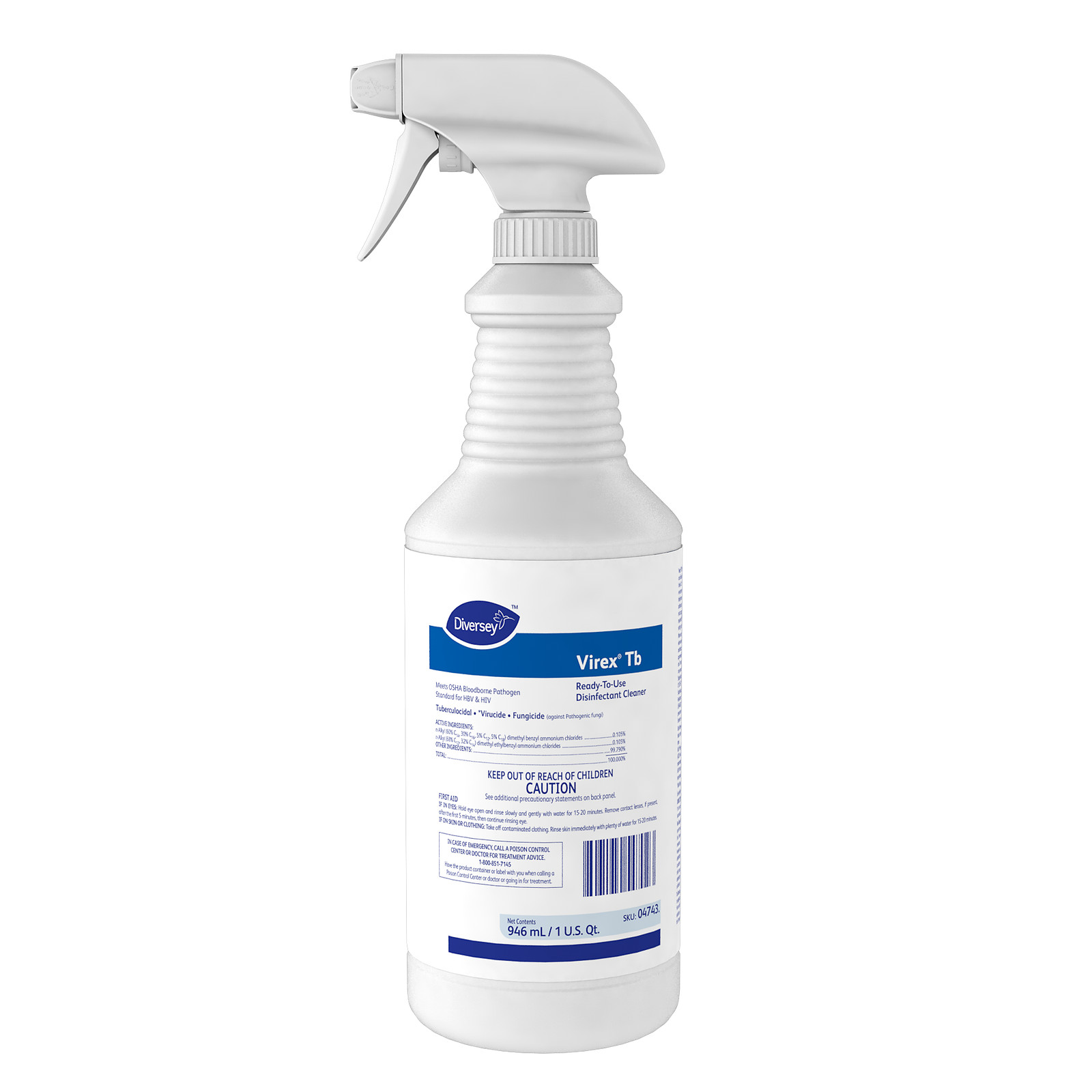 Diversey Virex TB Disinfectant & Deodorant 946ml