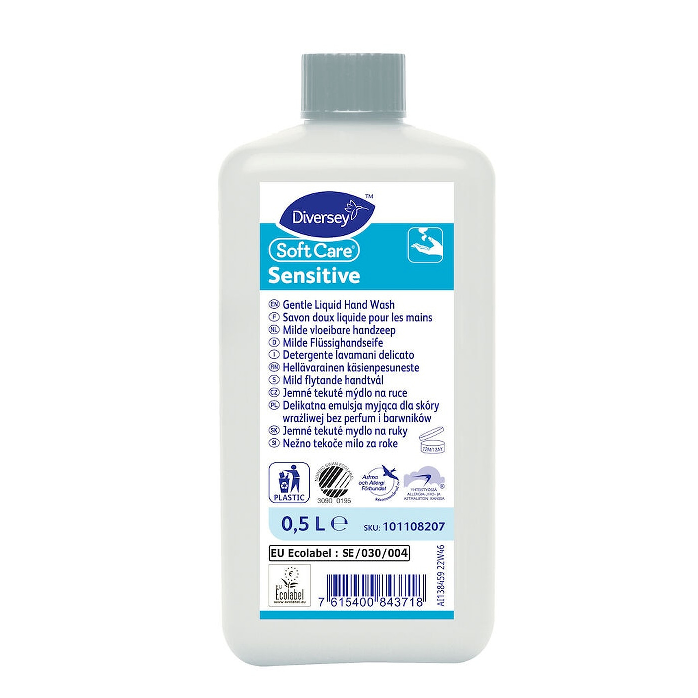 Diversey Soft Care Sensitive Foam Hand Wash 4x1.3L