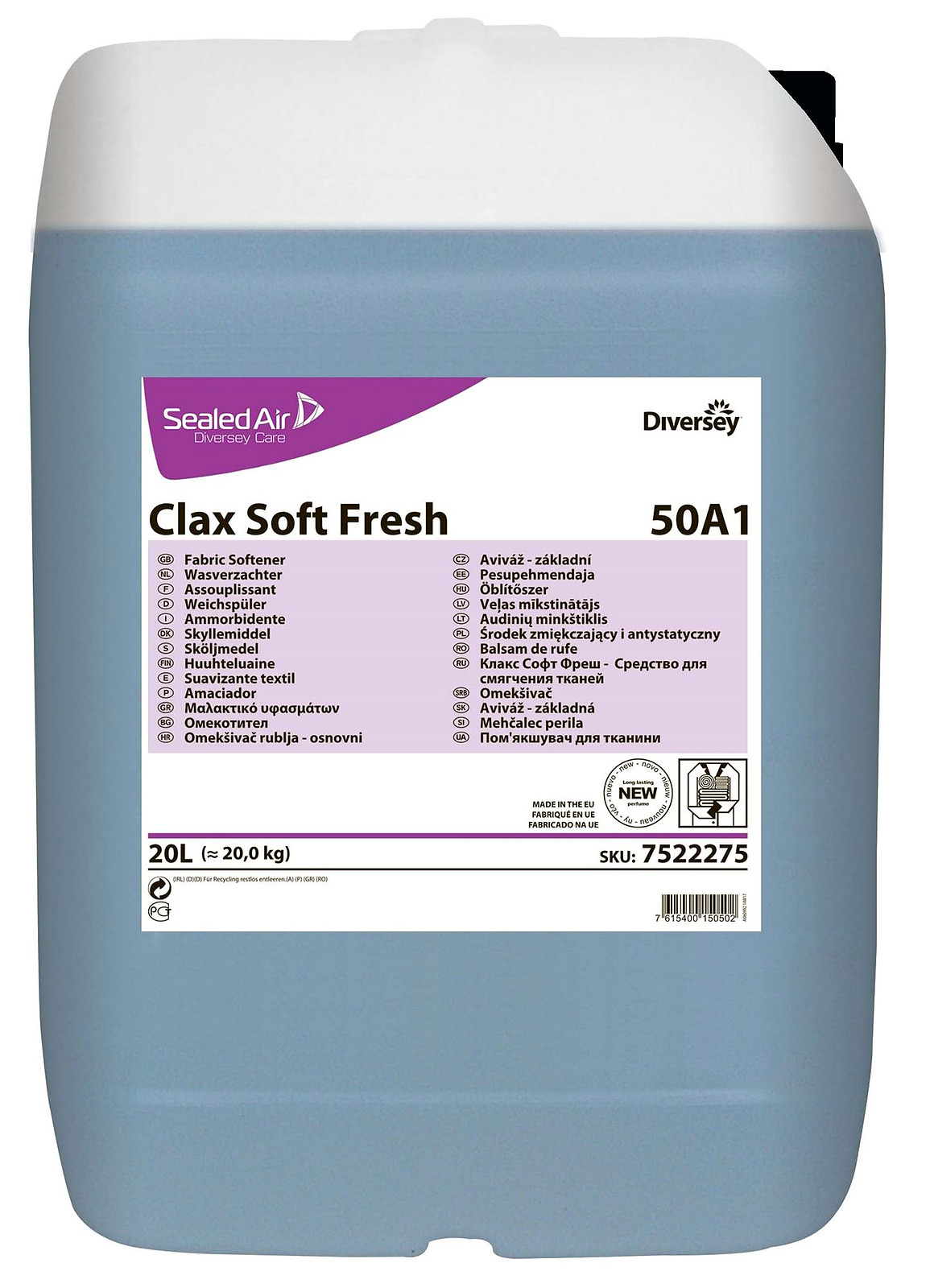 Diversey Clax Plus 33B1 Laundry Detergent 20L