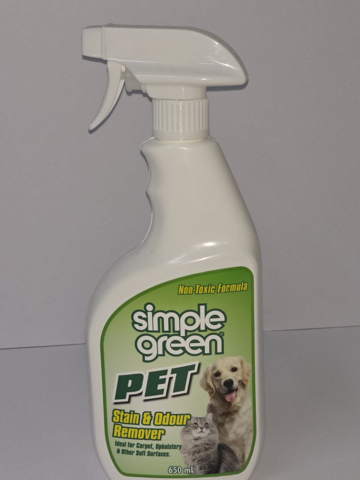 Simple Green Pet Stain & Odour Remover 650ml