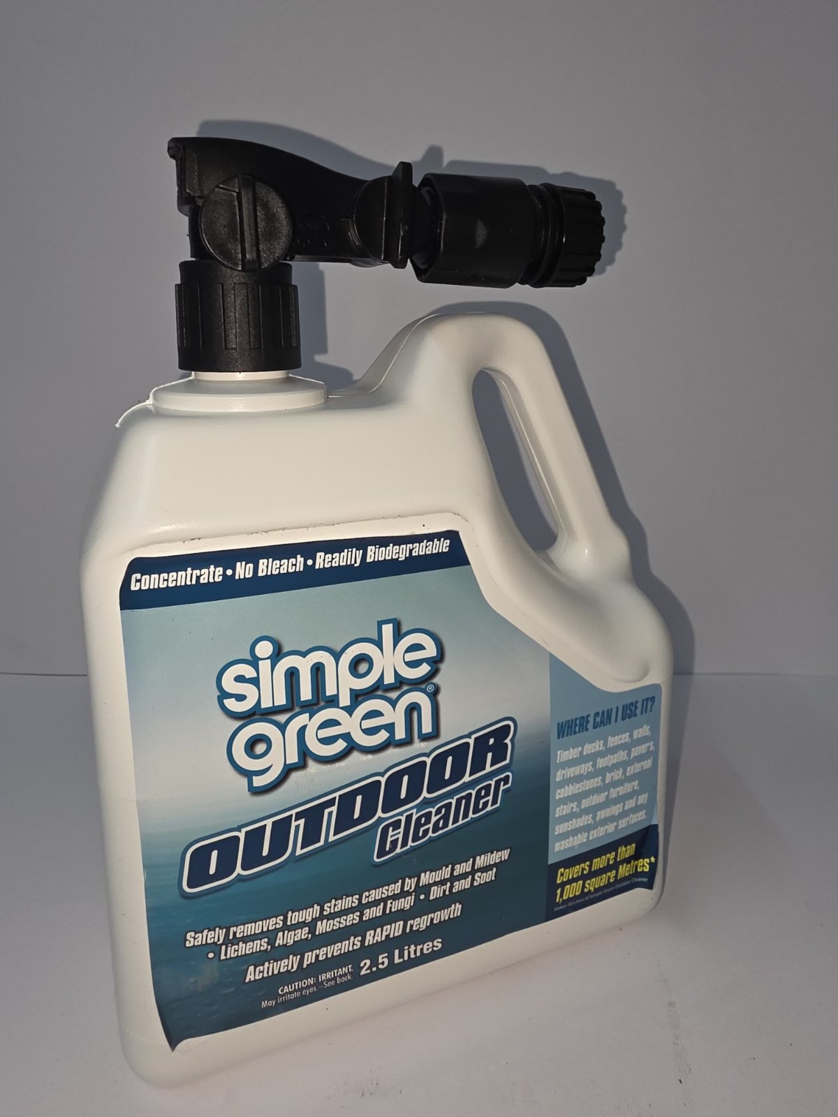 Simple Green Outdoor Cleaner Concentrate 2.5L with Hose Attachment