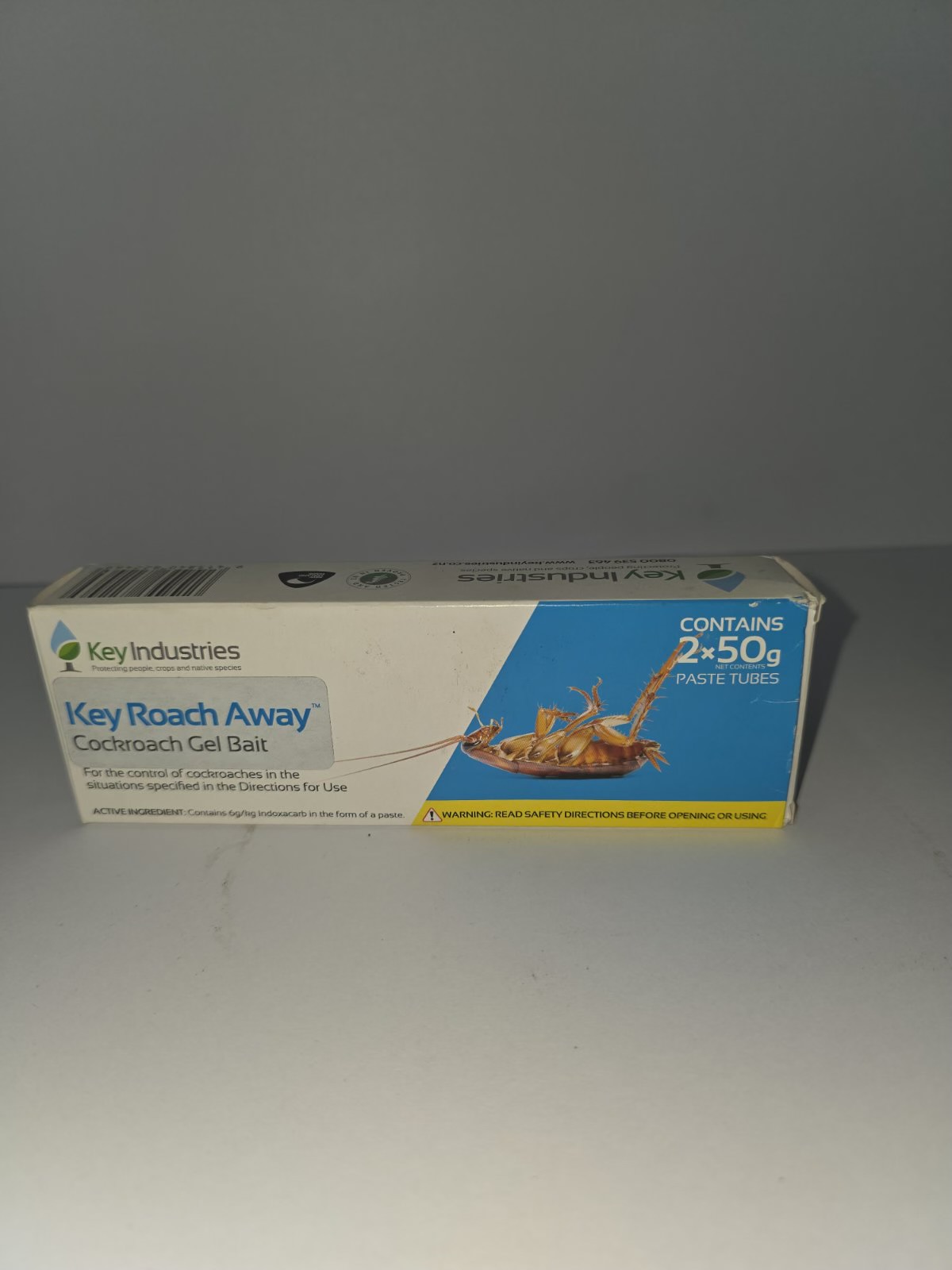 Key Roach Away Cockroach Gel Bait 2x50g