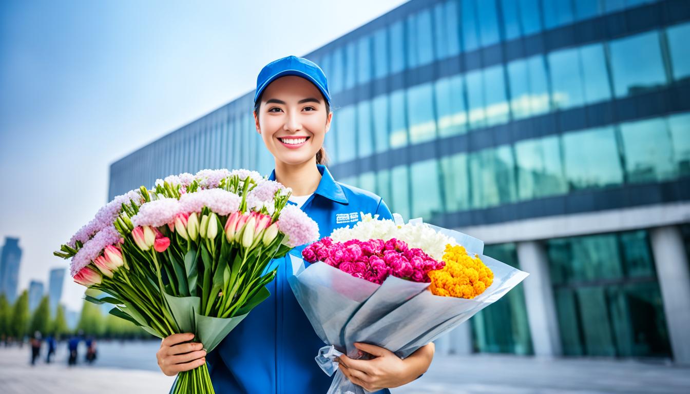 flower delivery China