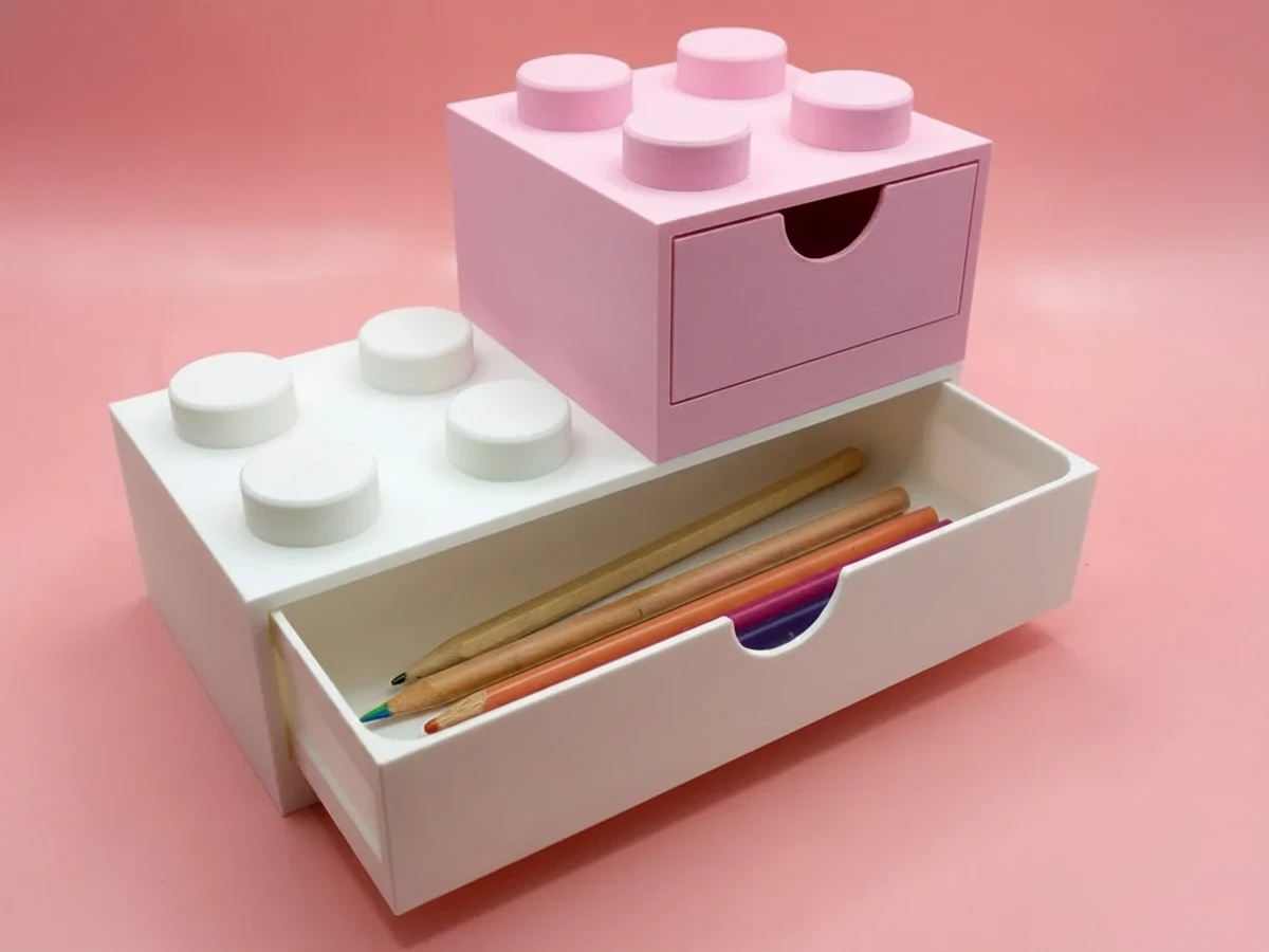 Caja Apilable de Bloques