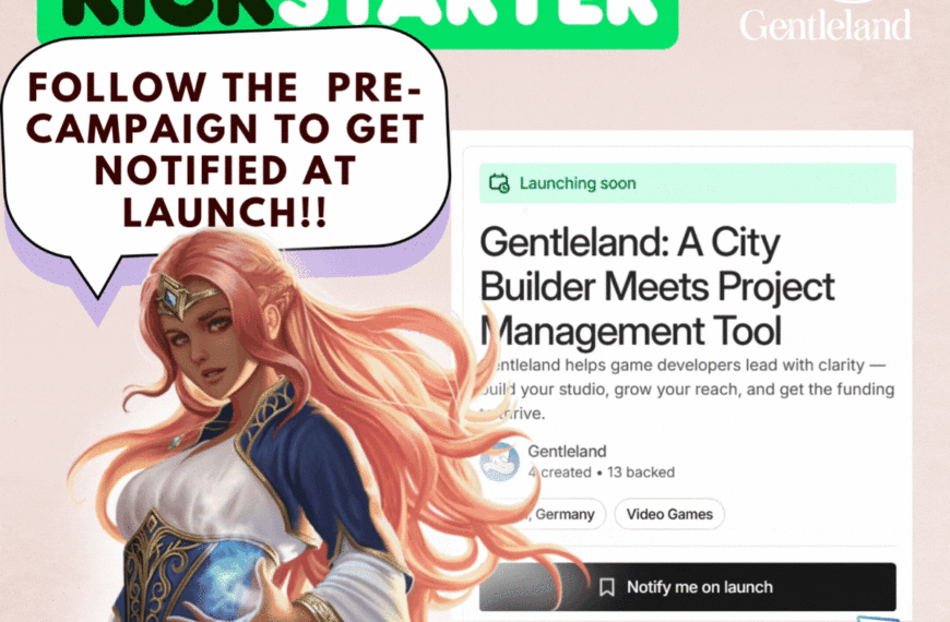 Gentleland Kickstarter Pre-Campaign Announcement