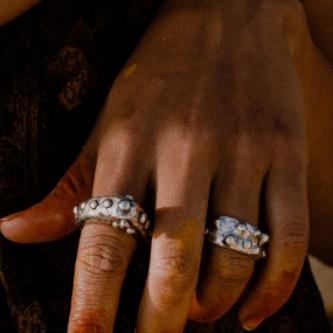 Anel Tentáculo Metal Power