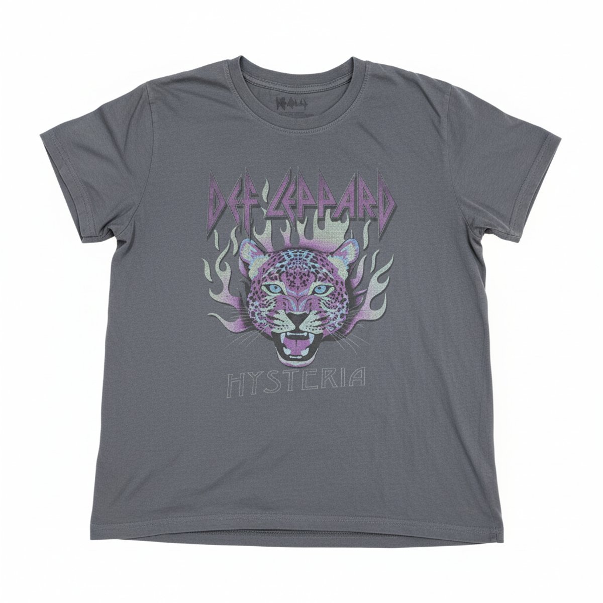 Def Leppard 'Hysteria' Retro Graphic Tee by FEA Merch