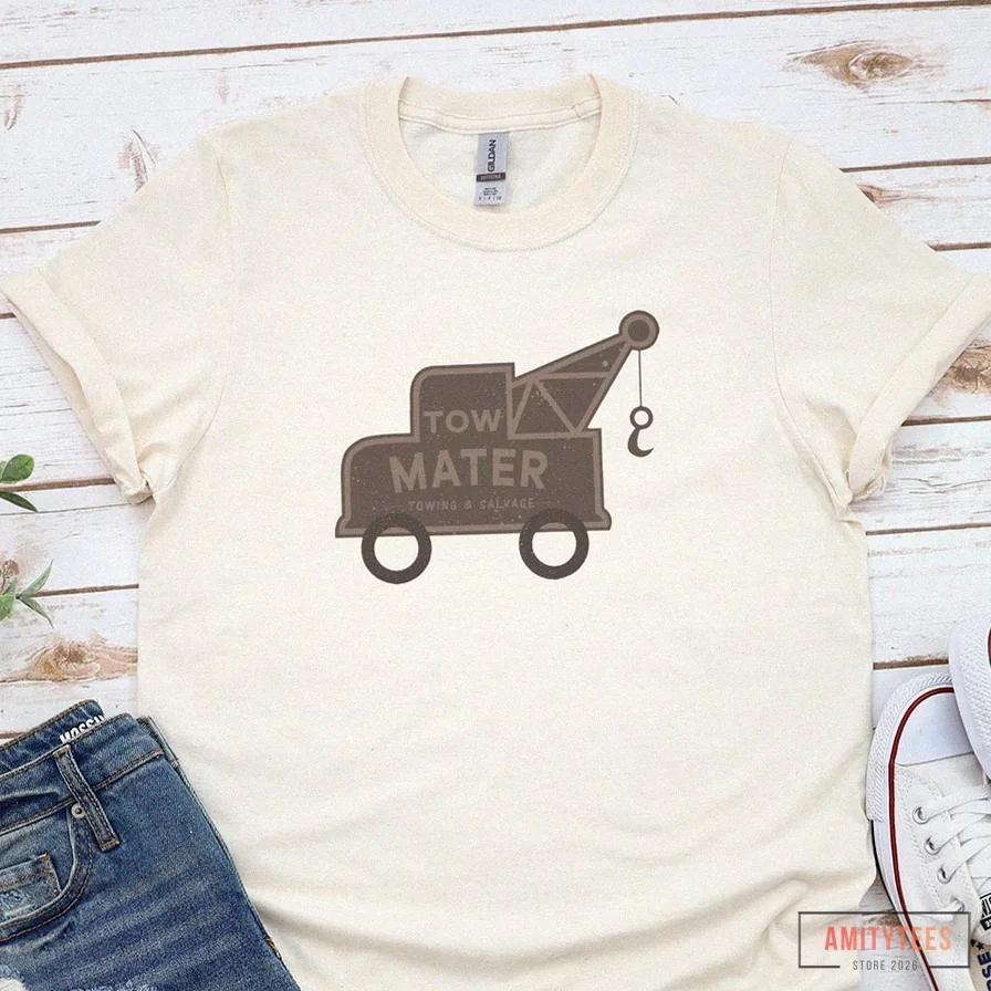Amitytees - Graphic Tee - Tow Mater Shirt - Cars Shirt - Disneyland Shirt - Rusteze Shirt - Disney Shirt - Disney World Shirt - Family Disney Shirts - Disneyland Shirts