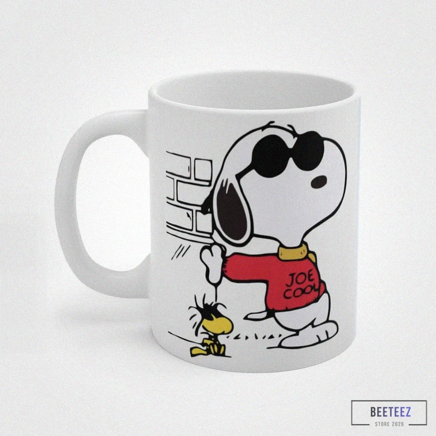 Beeteez - Funny Coffee Mug - Snoopy Joe Cool Retro Cool Gift Mug