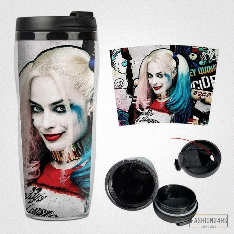 Fashion24Hs - Funny Mug - Harley Quinn Suicide Squad Travel Coffee Mug