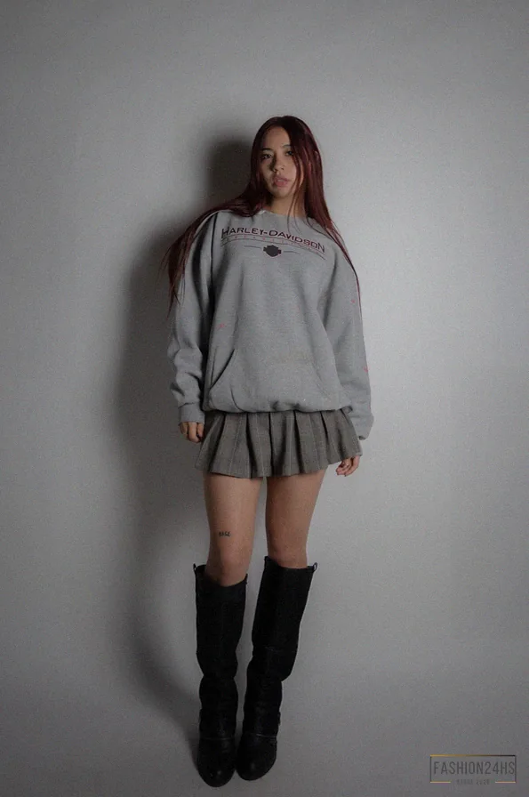 Fashion24Hs - Printed Hoodie - Vintage Harley Davidson Hoodie Ver 1